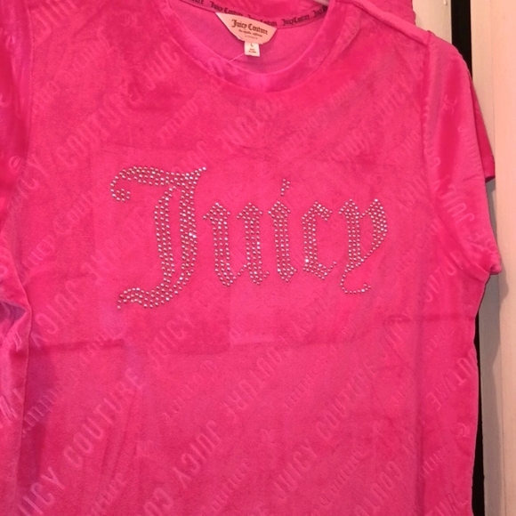 Juicy Couture lounging pants and top - Picture 2 of 5